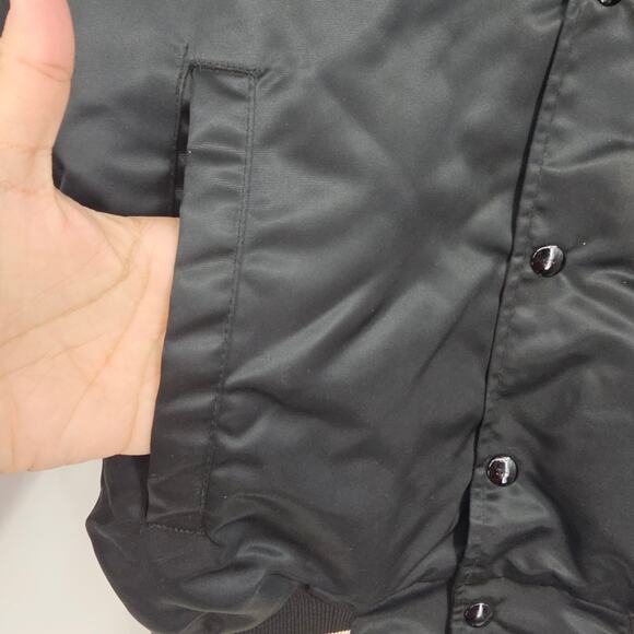 Vintage Champion RUTGERS Pioneers Softball Varsity Coat jacket Women's S 3400 - Picture 4 of 12